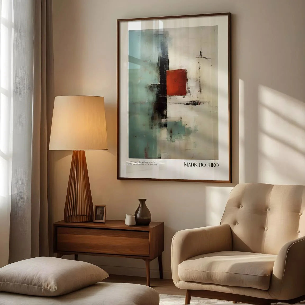Rothko Poster Accent