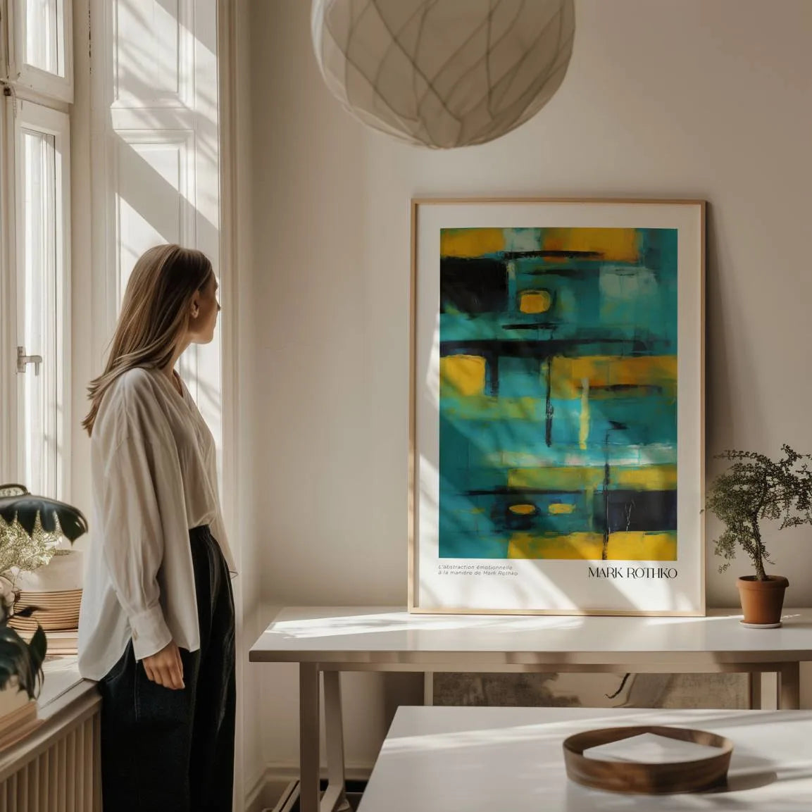 Rothko Poster Goud