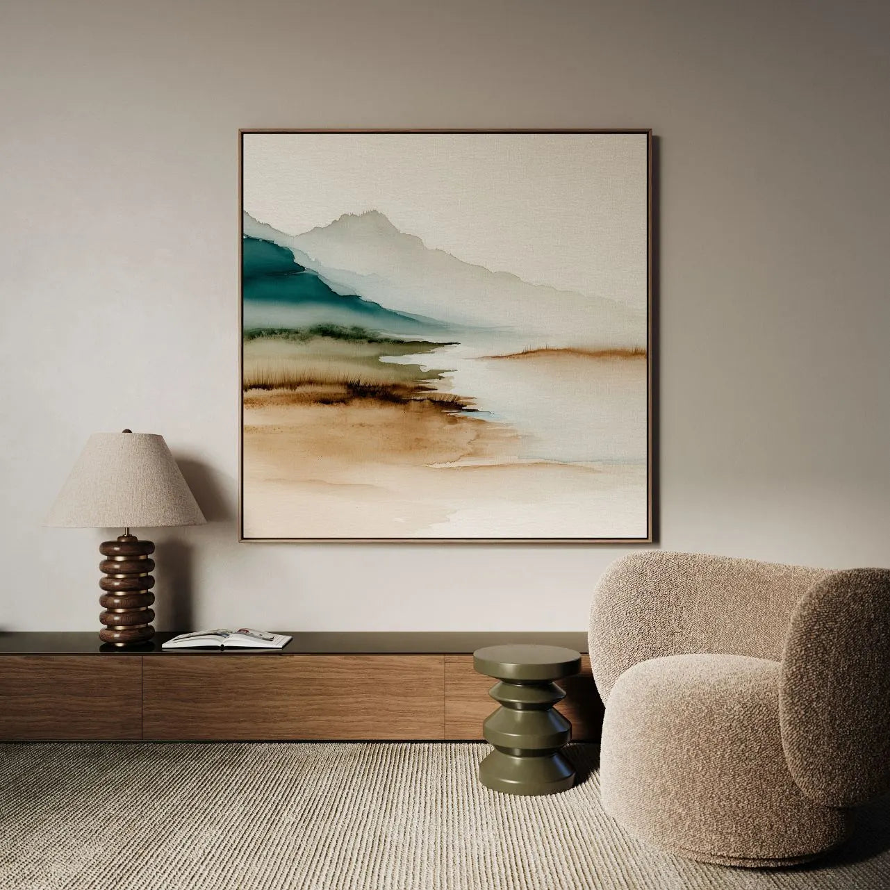 Ingelijst canvas – Adem van de natuur
