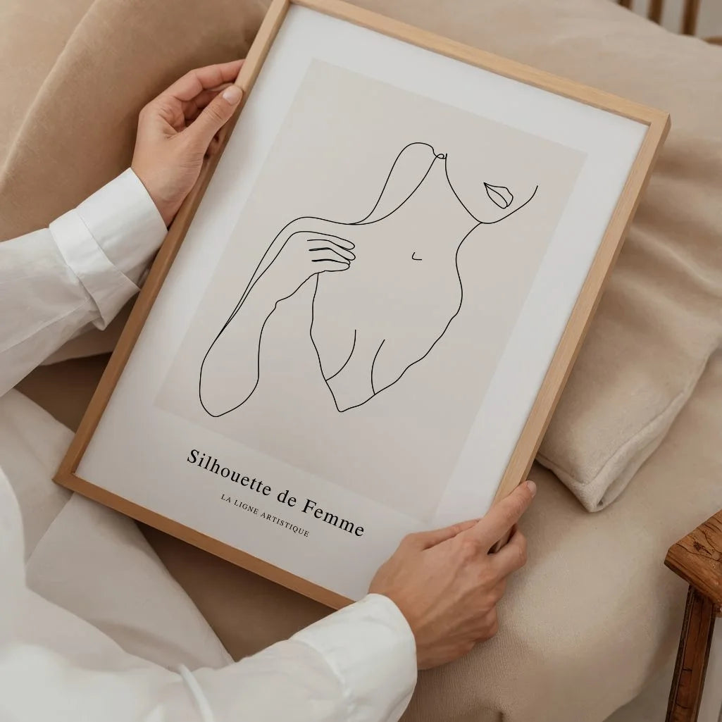 Poster – Subtiele vrouwelijkheid