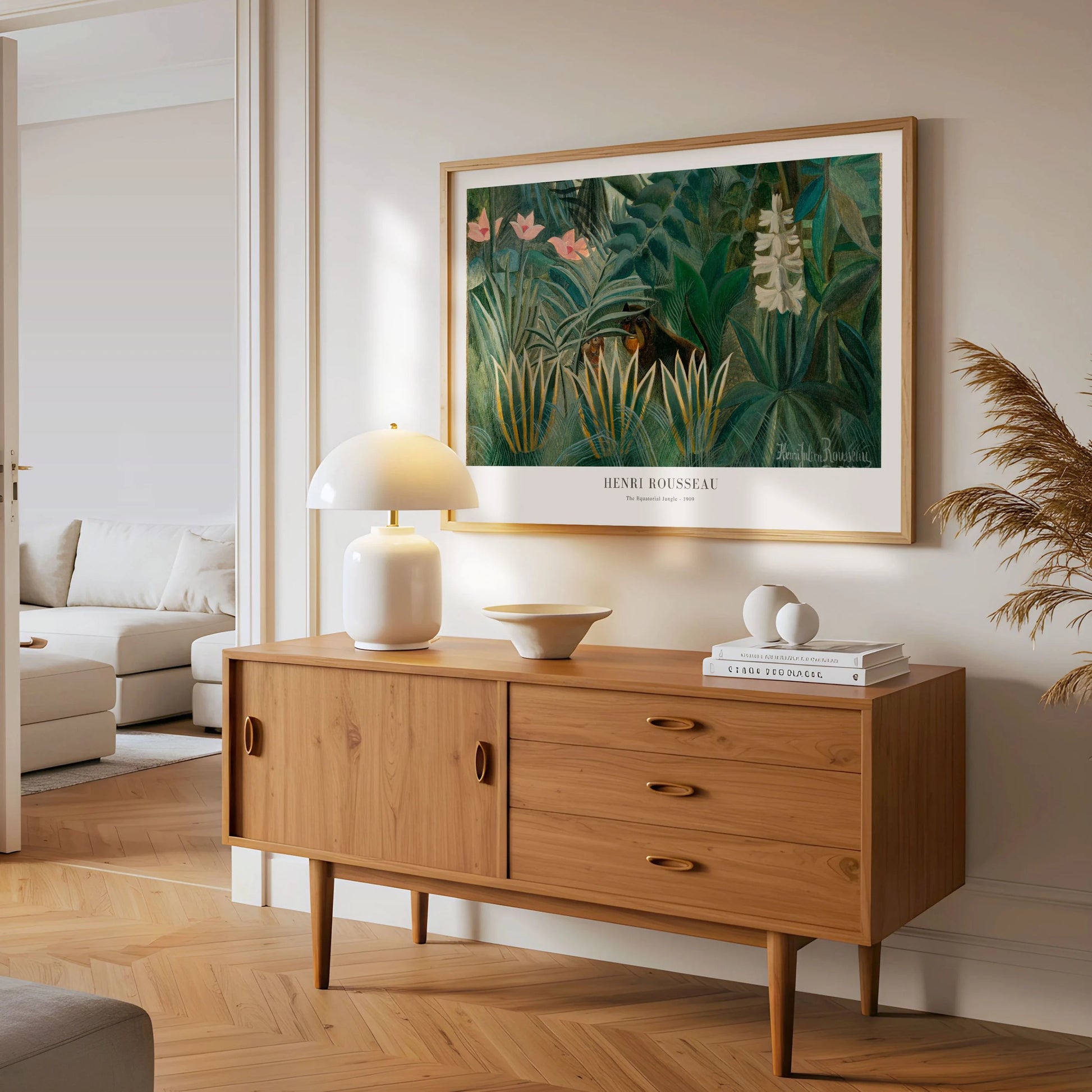 Henri Rousseau Equatorial Jungle Poster