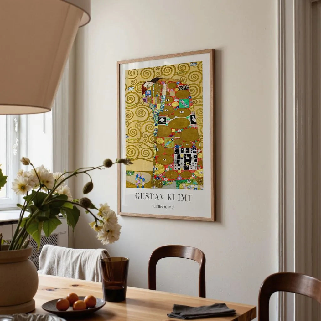 Gustav Klimt Poster – Vervulling