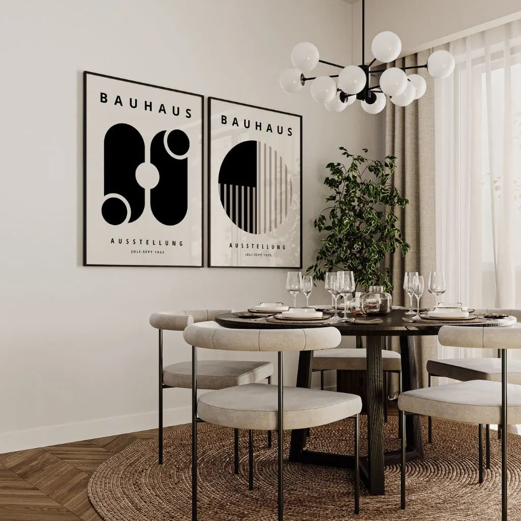 Bauhaus Harmonie – Set van 2 posters