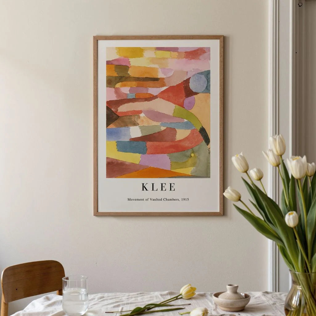 Paul Klee Poster – Abstracte architectuur