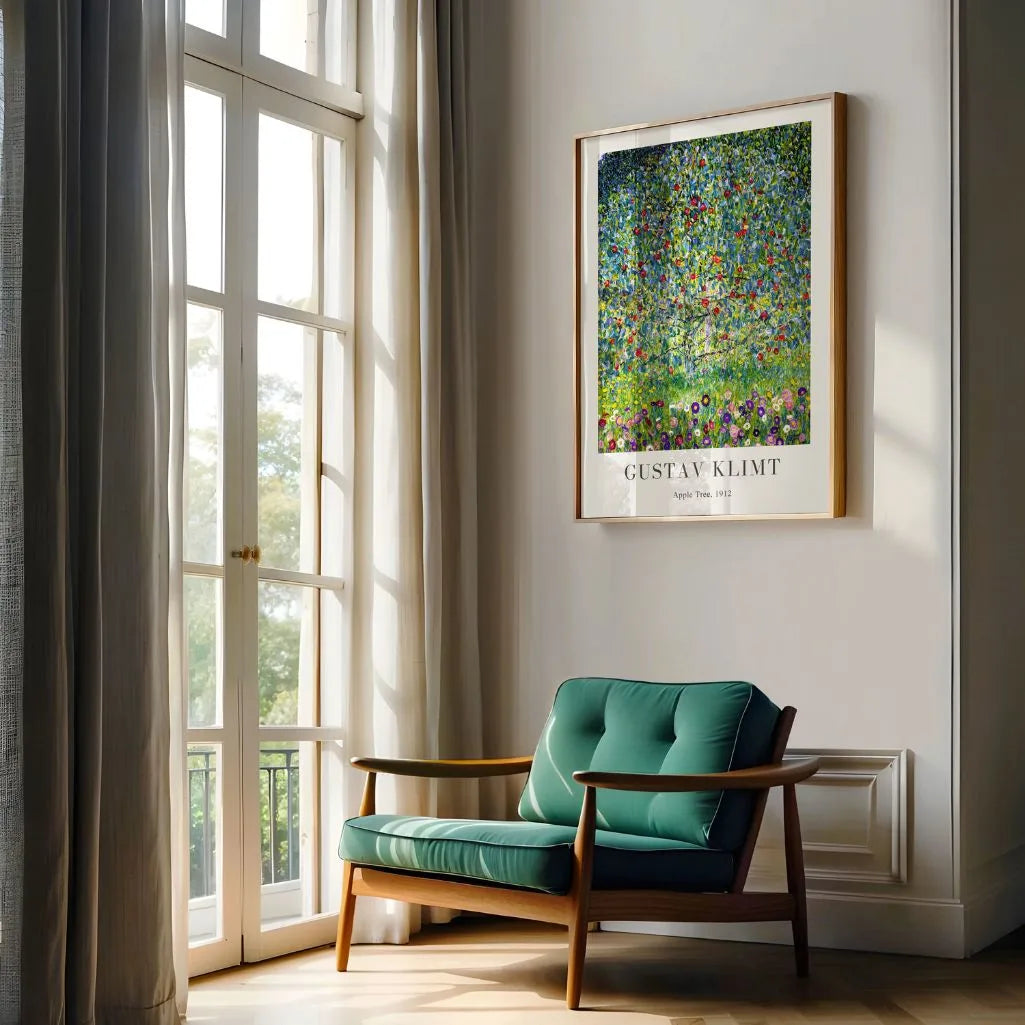 Gustav Klimt – Appelboom Poster