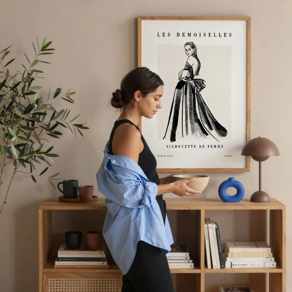 Poster – Klassieke dame