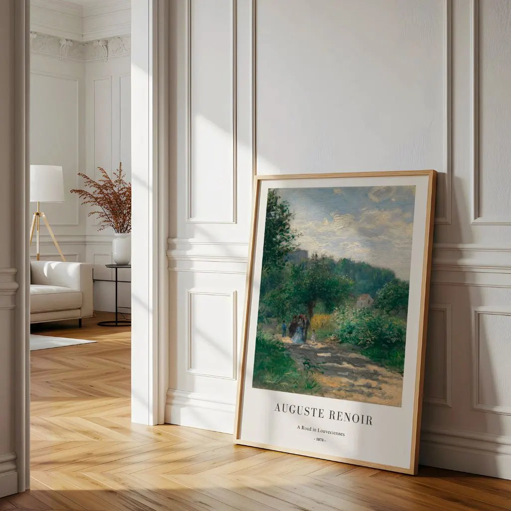 Auguste Renoir – Weg in Louveciennes Poster