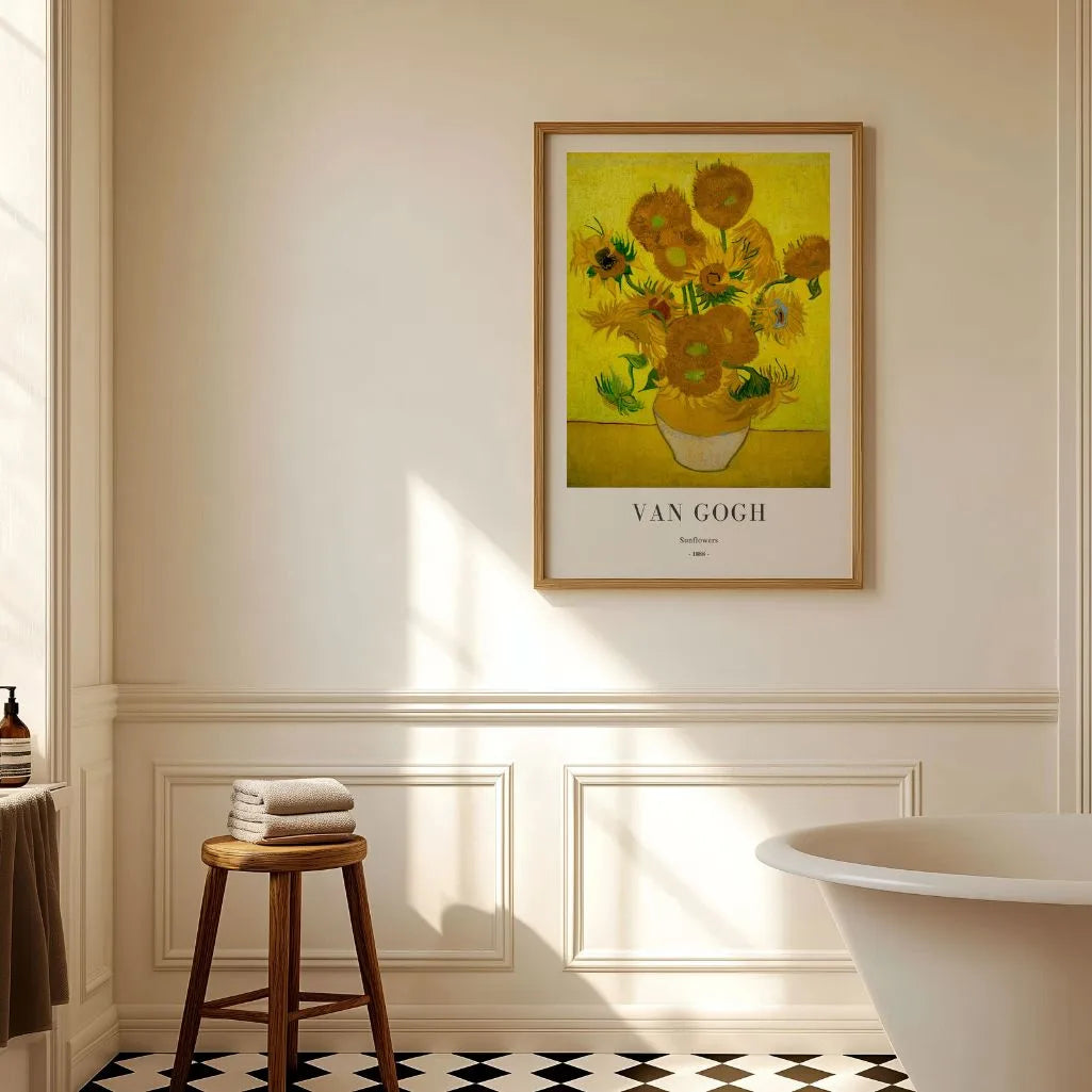 Vincent van Gogh Poster – Zonnebloemen 1888