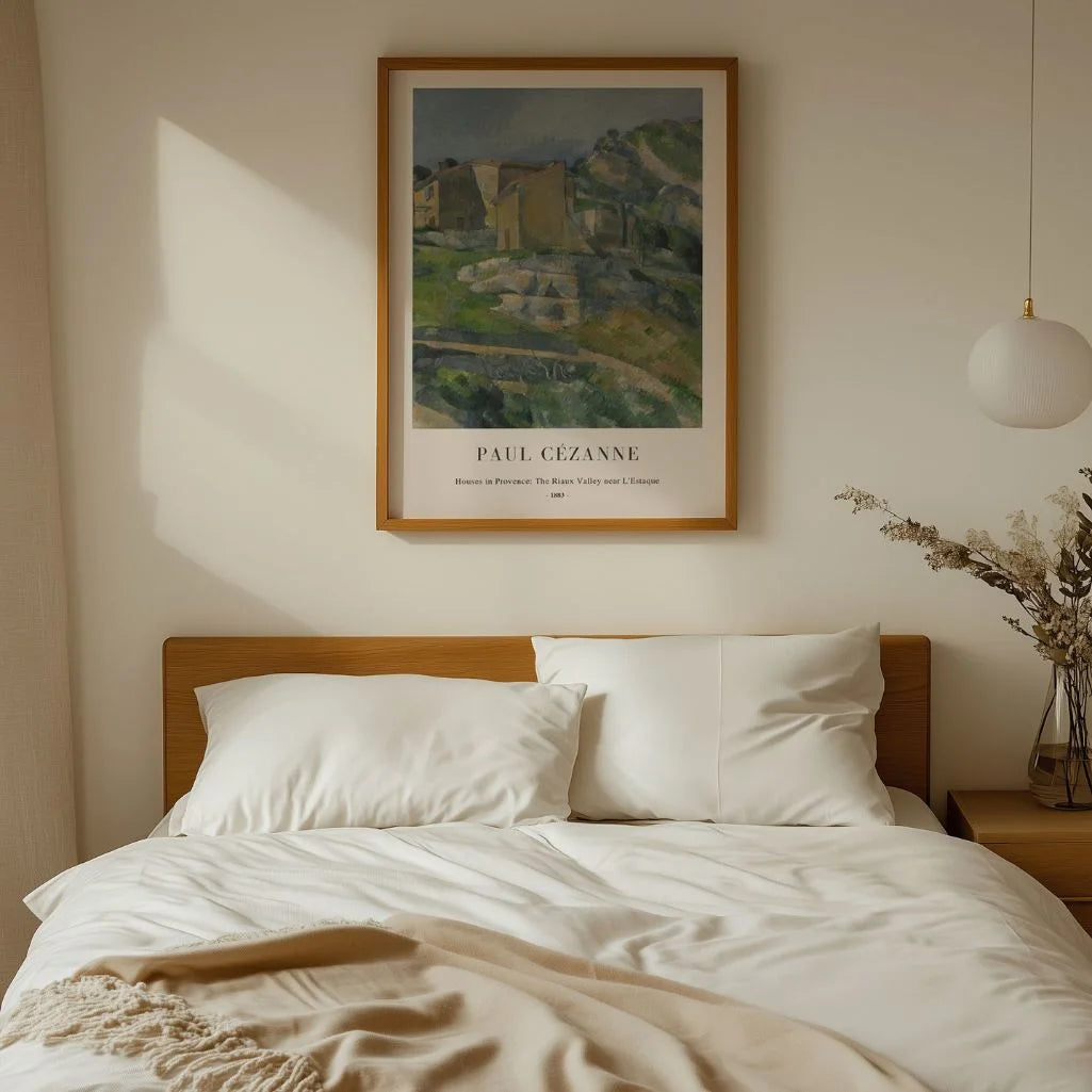 Paul Cézanne Houses in Provence Poster