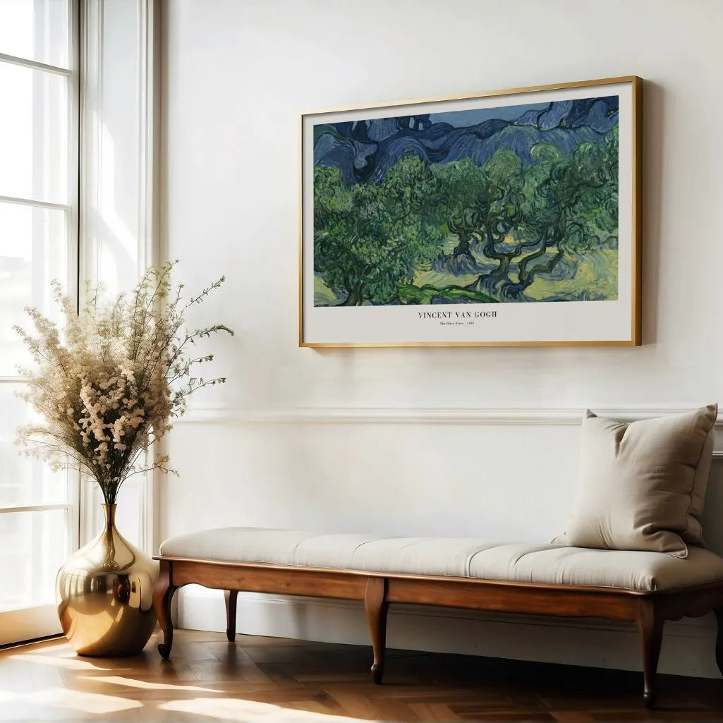 Vincent van Gogh – De Olijfbomen Poster