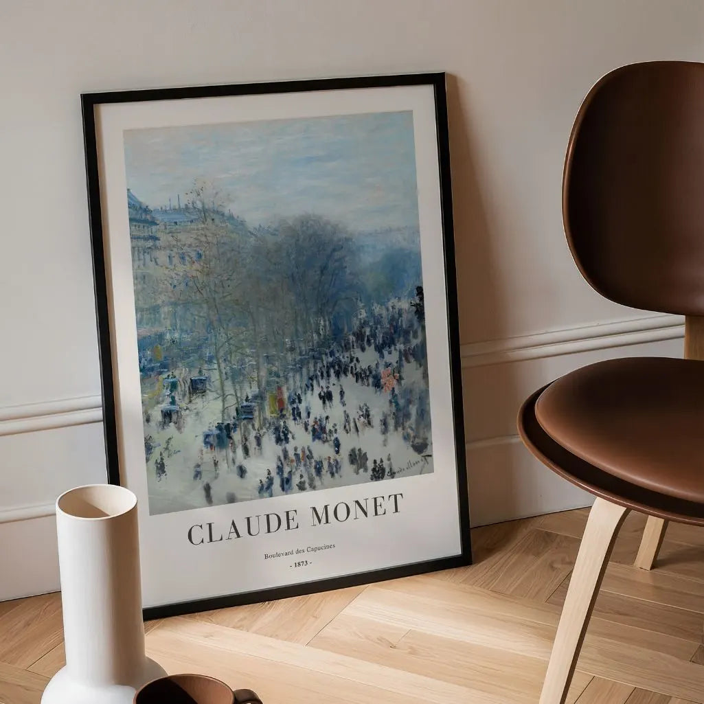Claude Monet – Boulevard des Capucines Poster