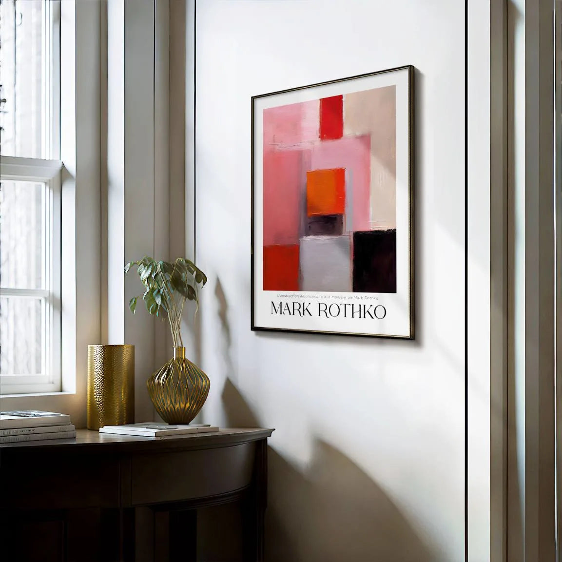 Rothko Poster Rust