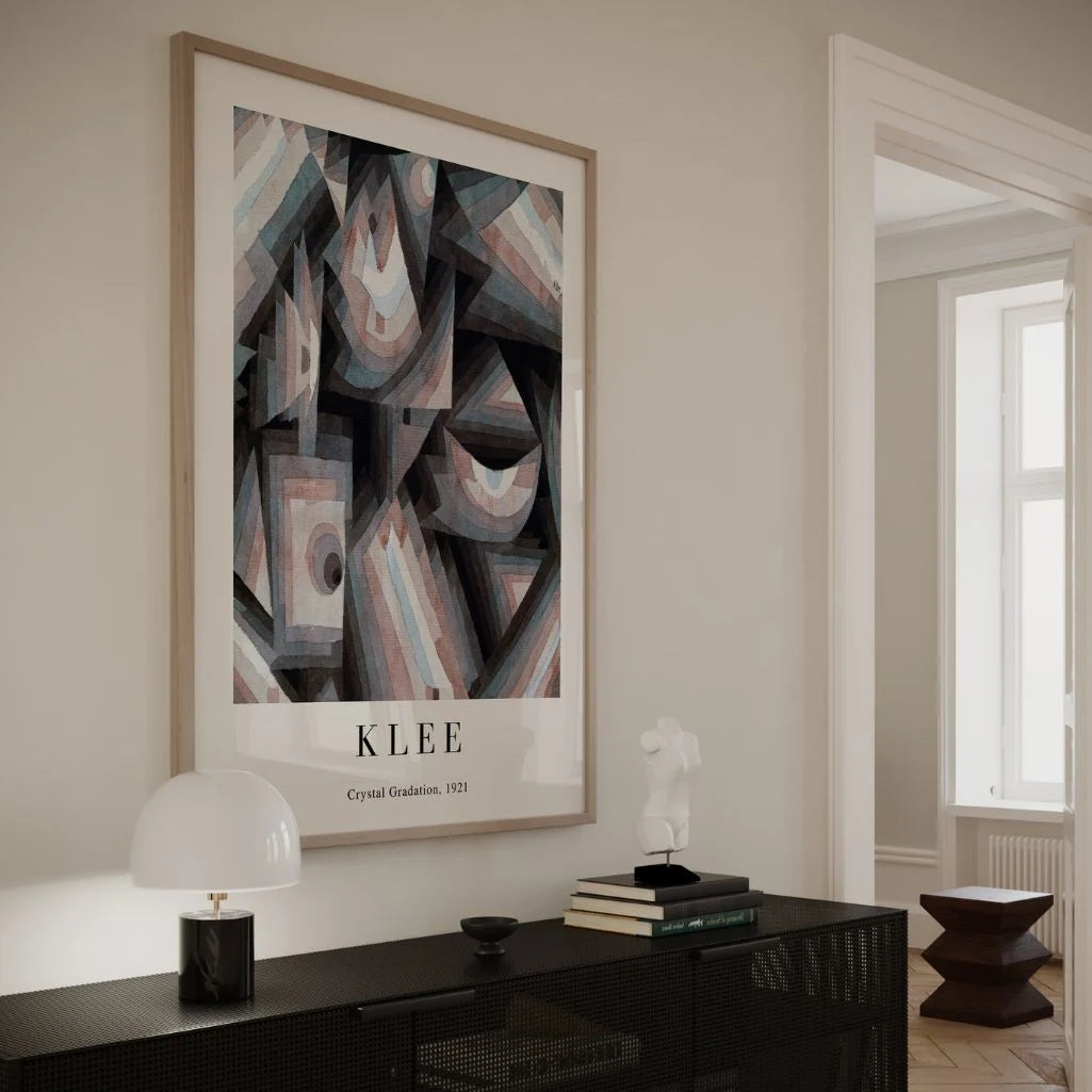 Paul Klee Poster – Kristalgradatie