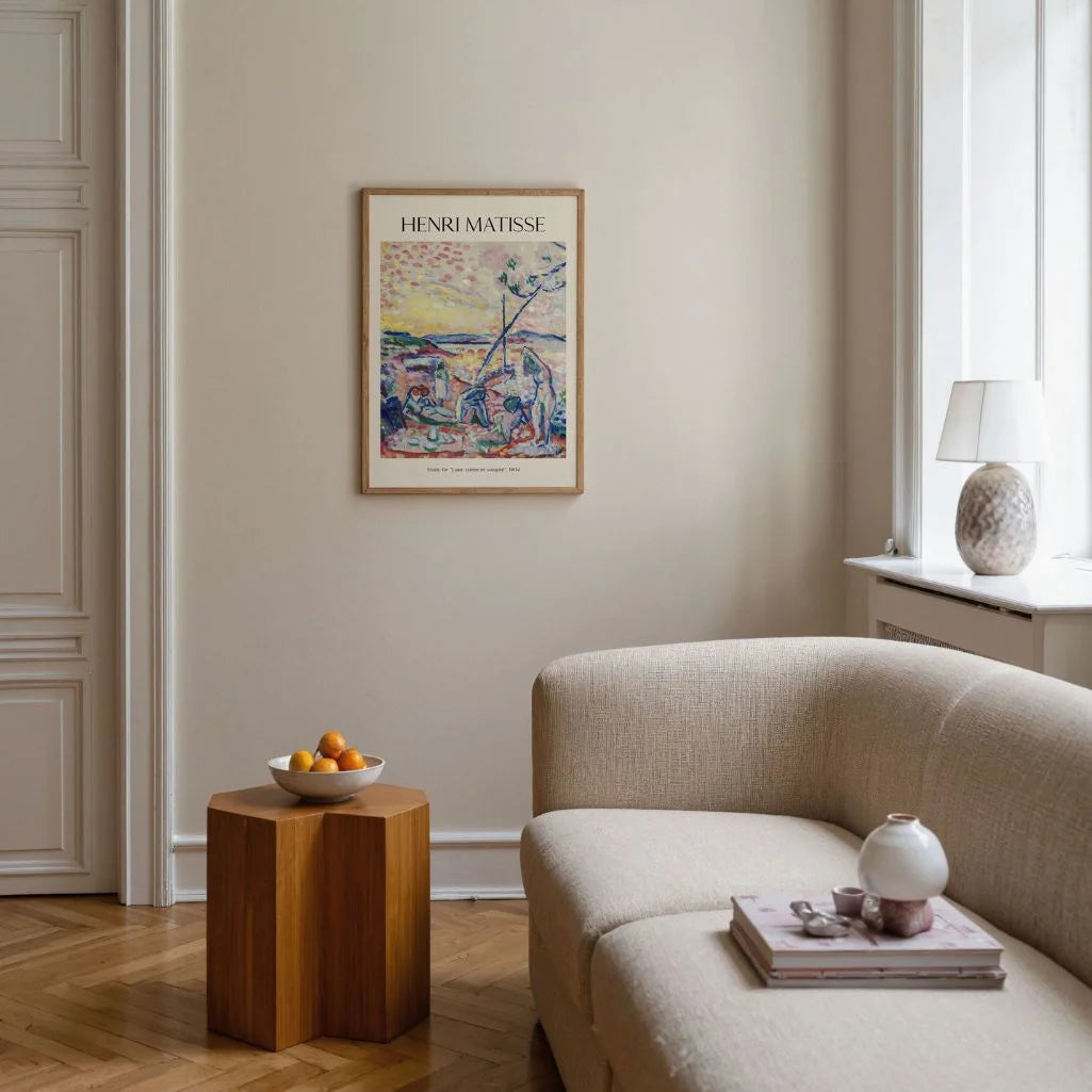Henri Matisse Poster – Studie voor Luxe, kalmte en weelde