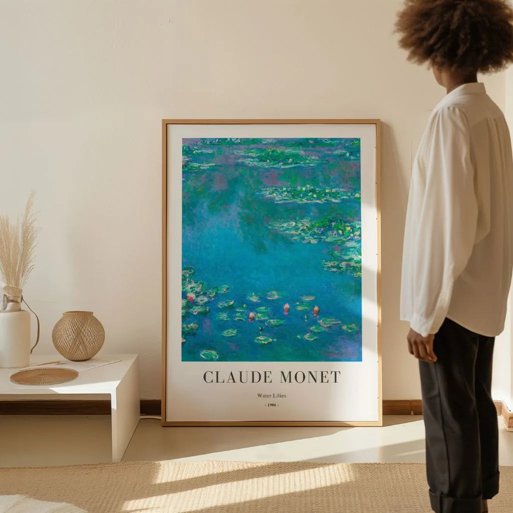 Claude Monet Poster – Waterlelies