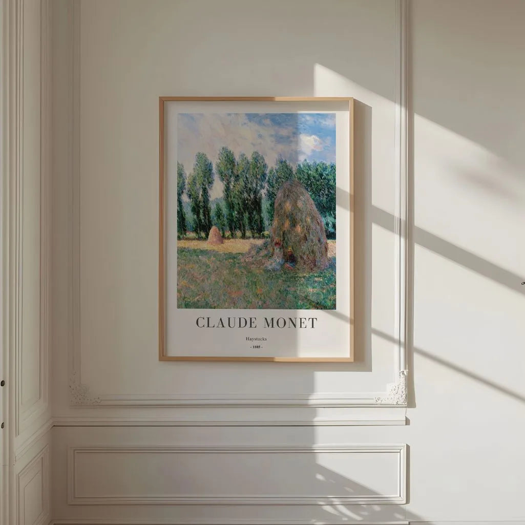 Claude Monet – Hooibergen Poster