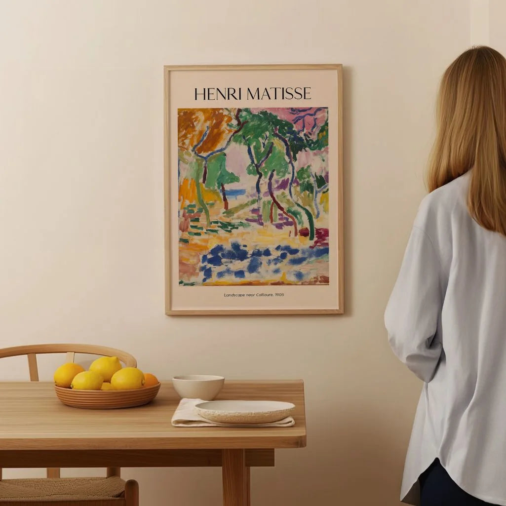 Henri Matisse Poster – Landschap bij Collioure