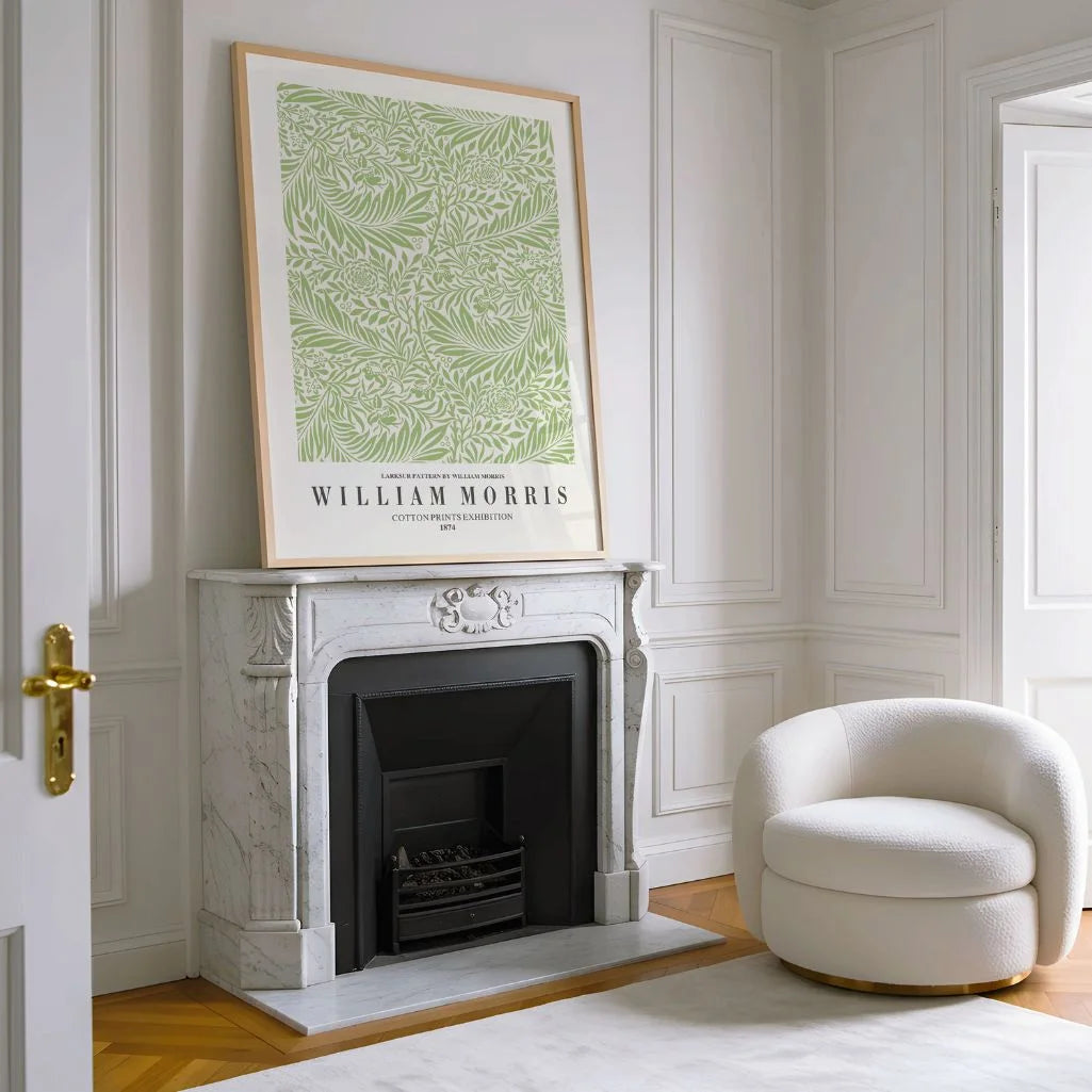 Poster – Larkspur Pastelgroen