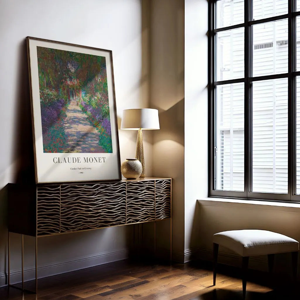 Claude Monet Poster – Tuinpad in Giverny