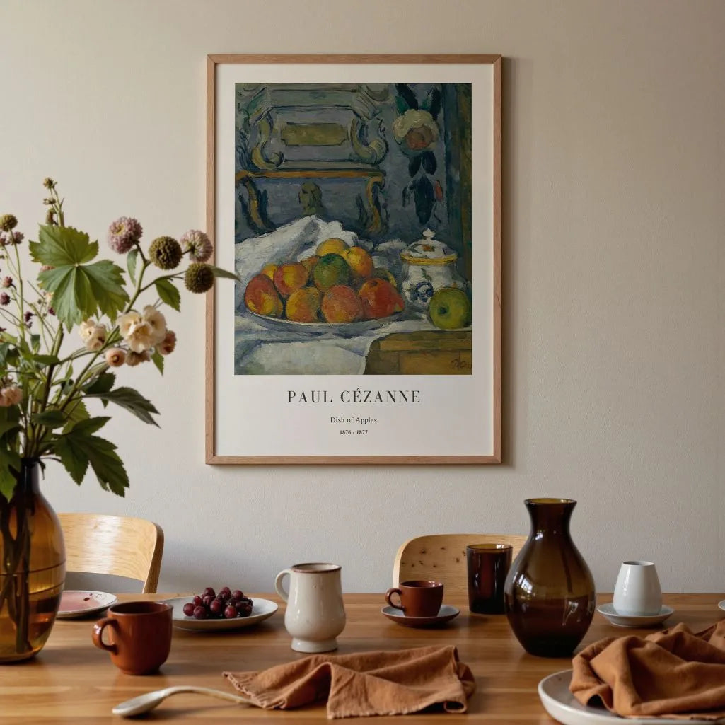Paul Cézanne – Schaal met appels Poster