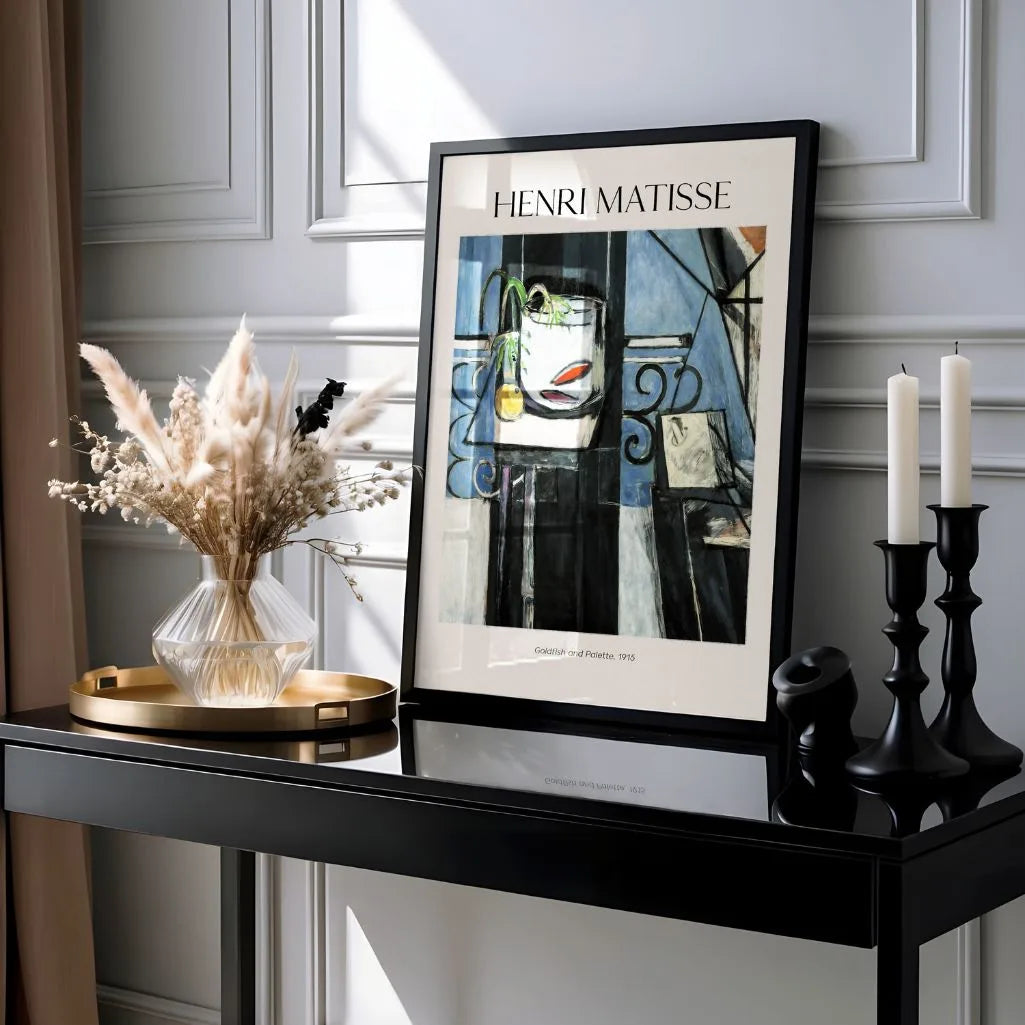 Henri Matisse Poster – Goudvissen en palet