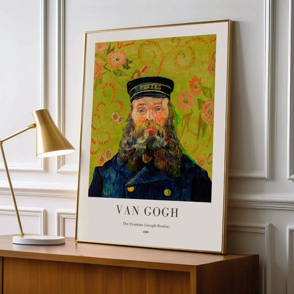 Vincent van Gogh – De postbode Joseph Roulin Poster