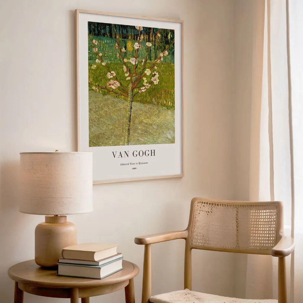 Vincent van Gogh Poster – Amandelboom in bloei