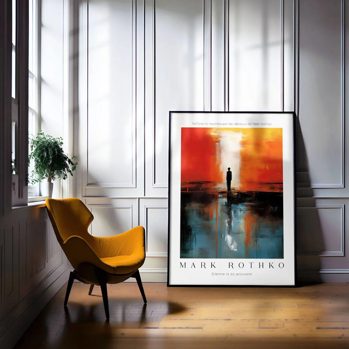 Rothko Poster Stilte