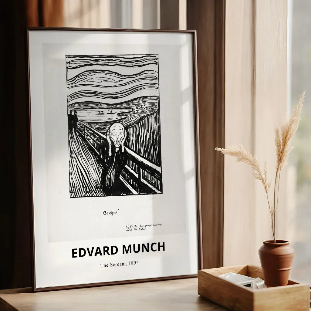 Edvard Munch The Scream Poster