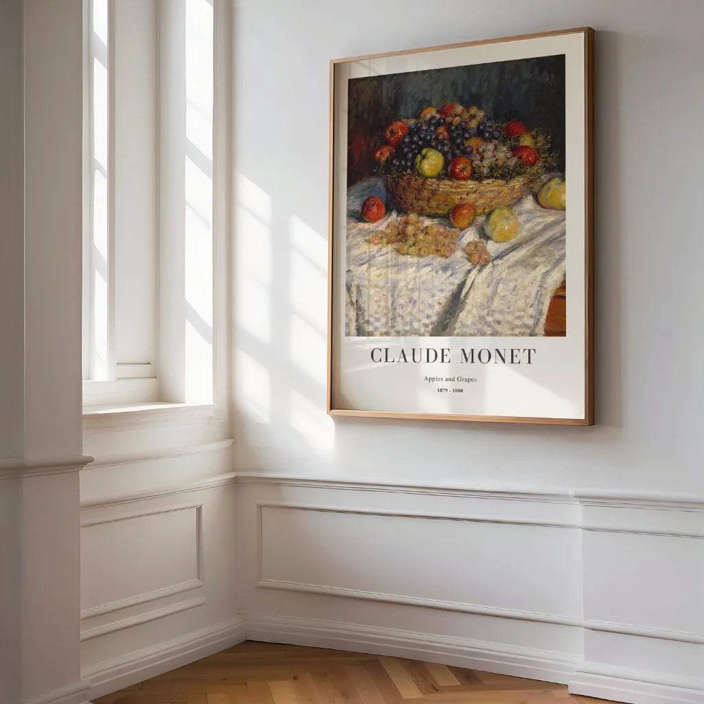Claude Monet – Appels en druiven Poster