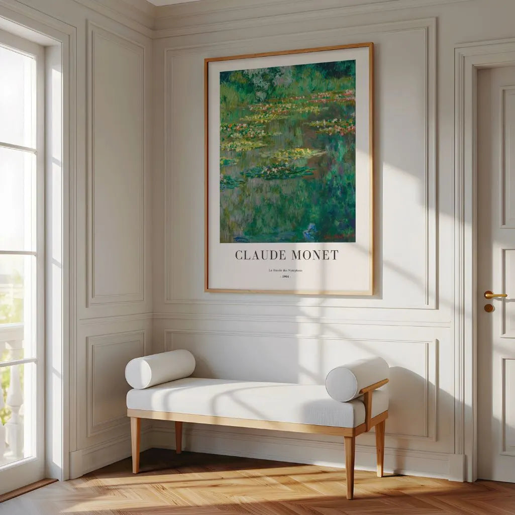 Claude Monet – De vijver met waterlelies Poster