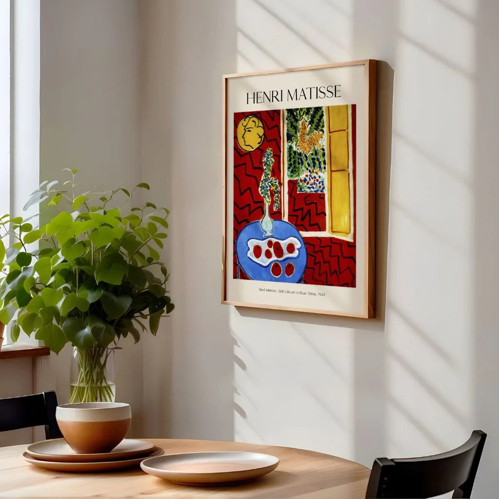 Henri Matisse Poster – Rood interieur