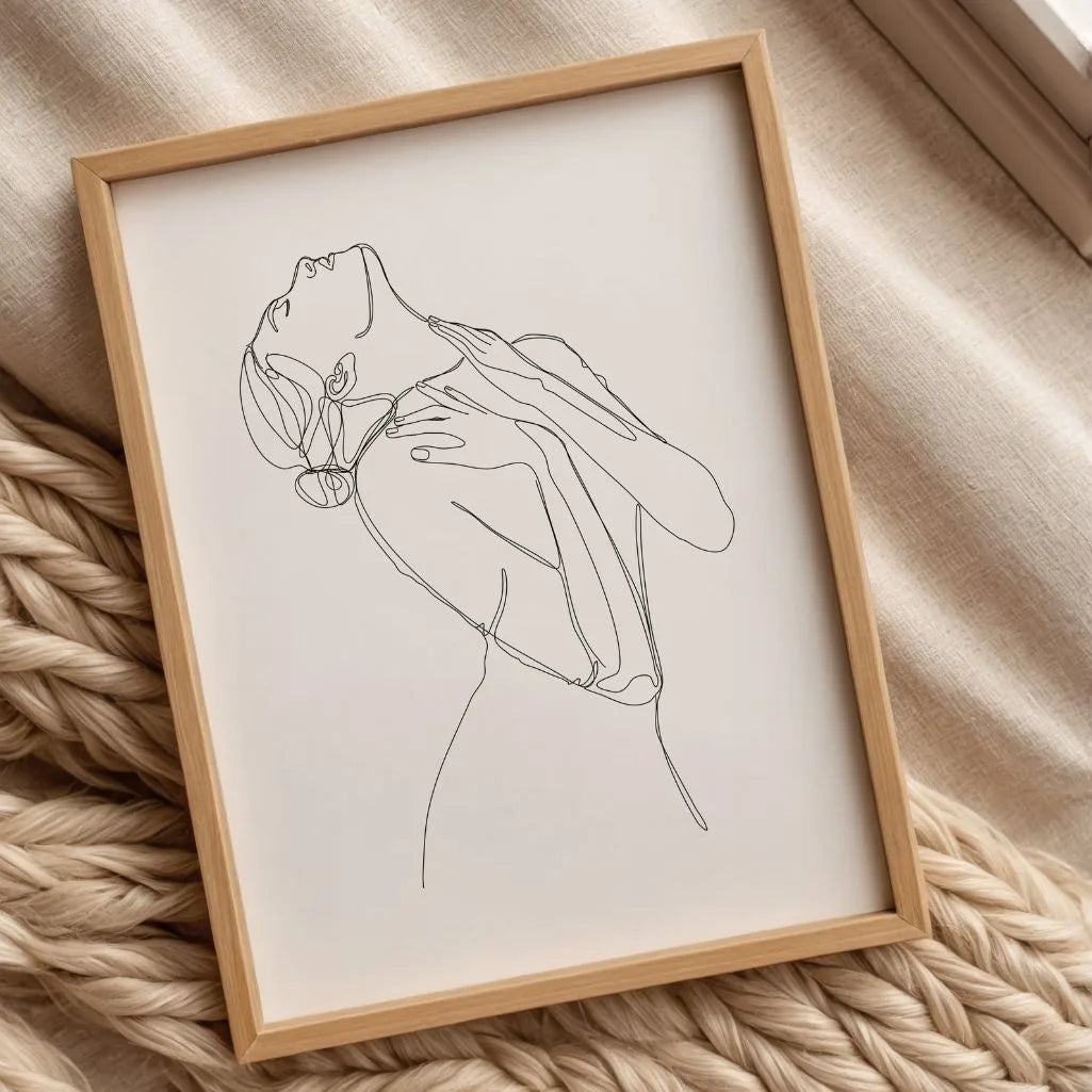 Poster – Sensuele figuur