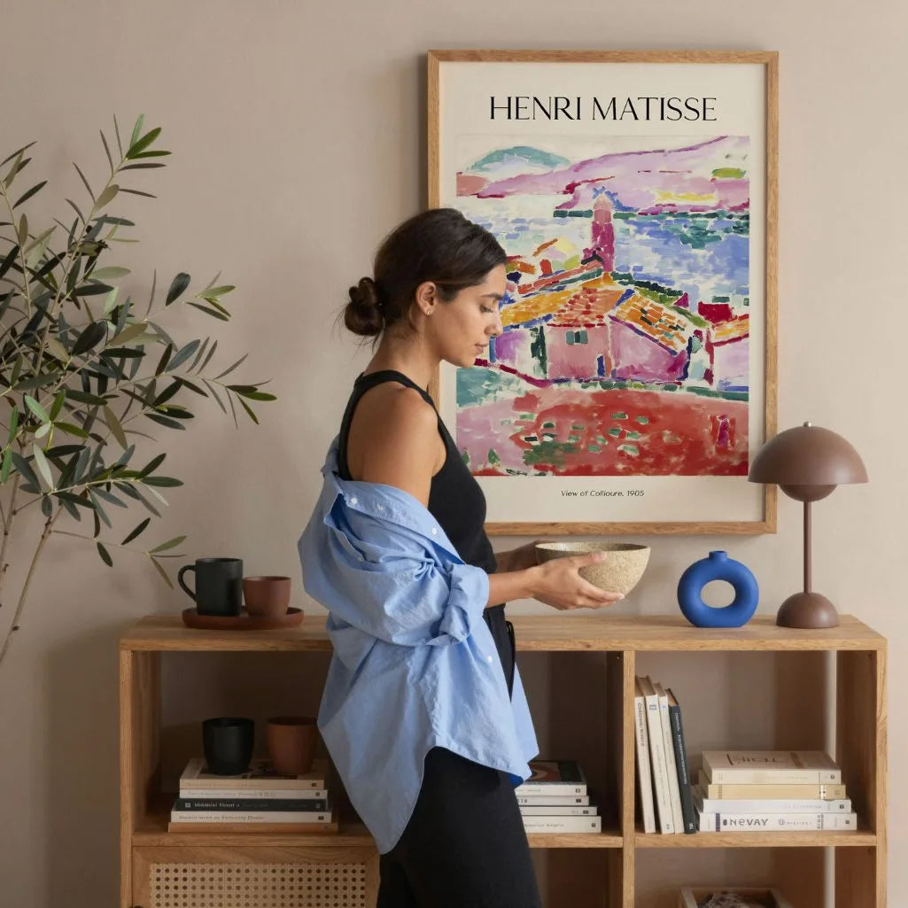 Henri Matisse Poster – Uitzicht op Collioure