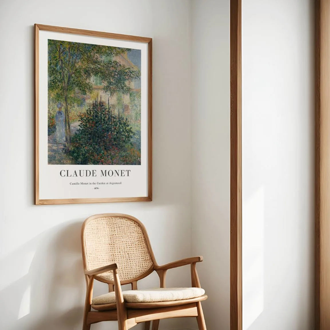 Claude Monet Poster – Camille in de tuin