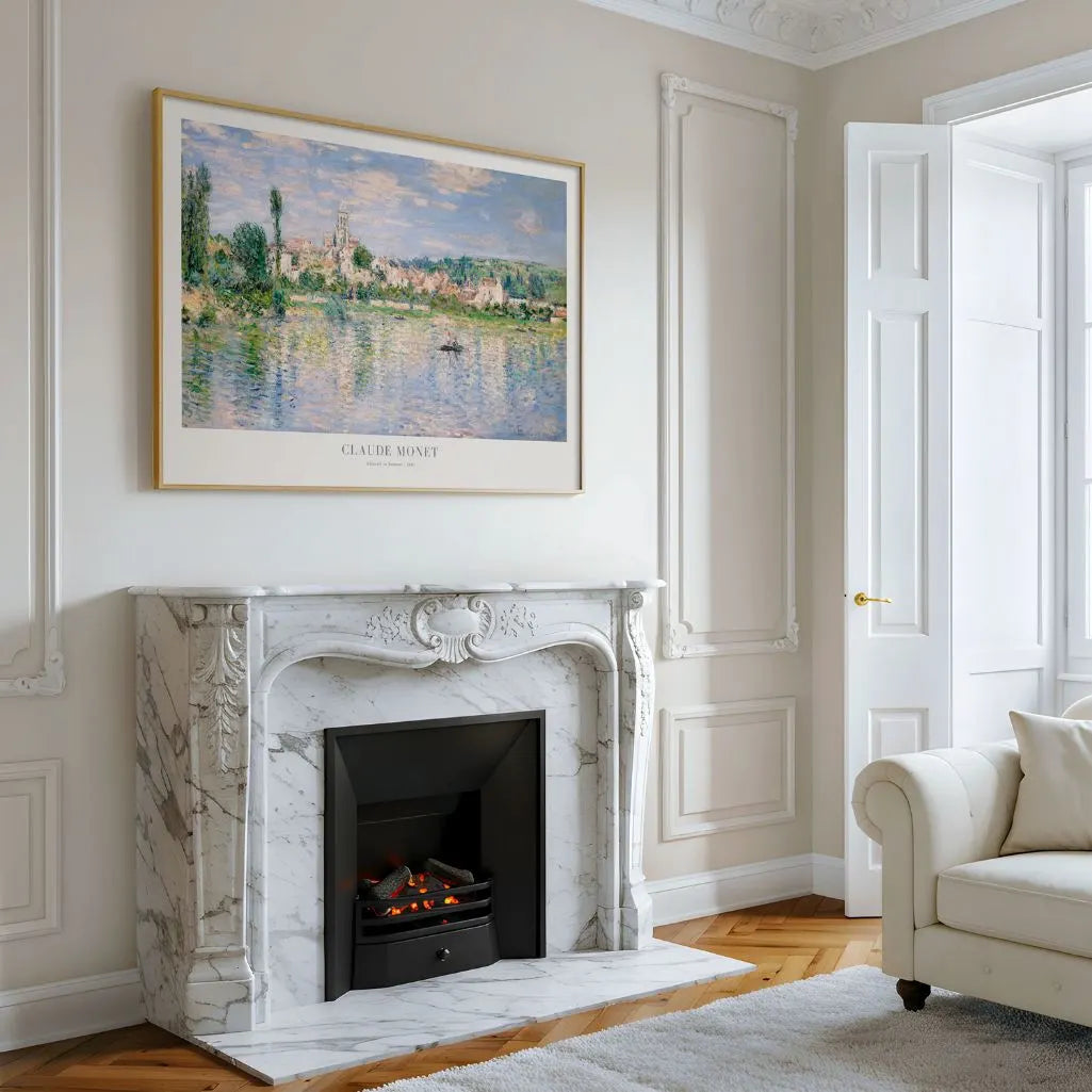 Monet Vetheuil in Summer Poster