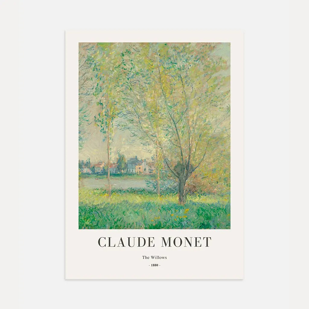 Claude Monet Poster – De wilgen
