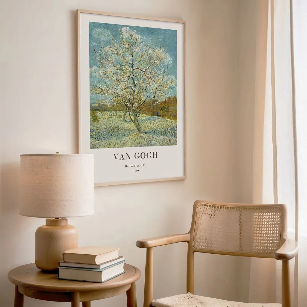 Vincent van Gogh Poster – De roze perzikboom