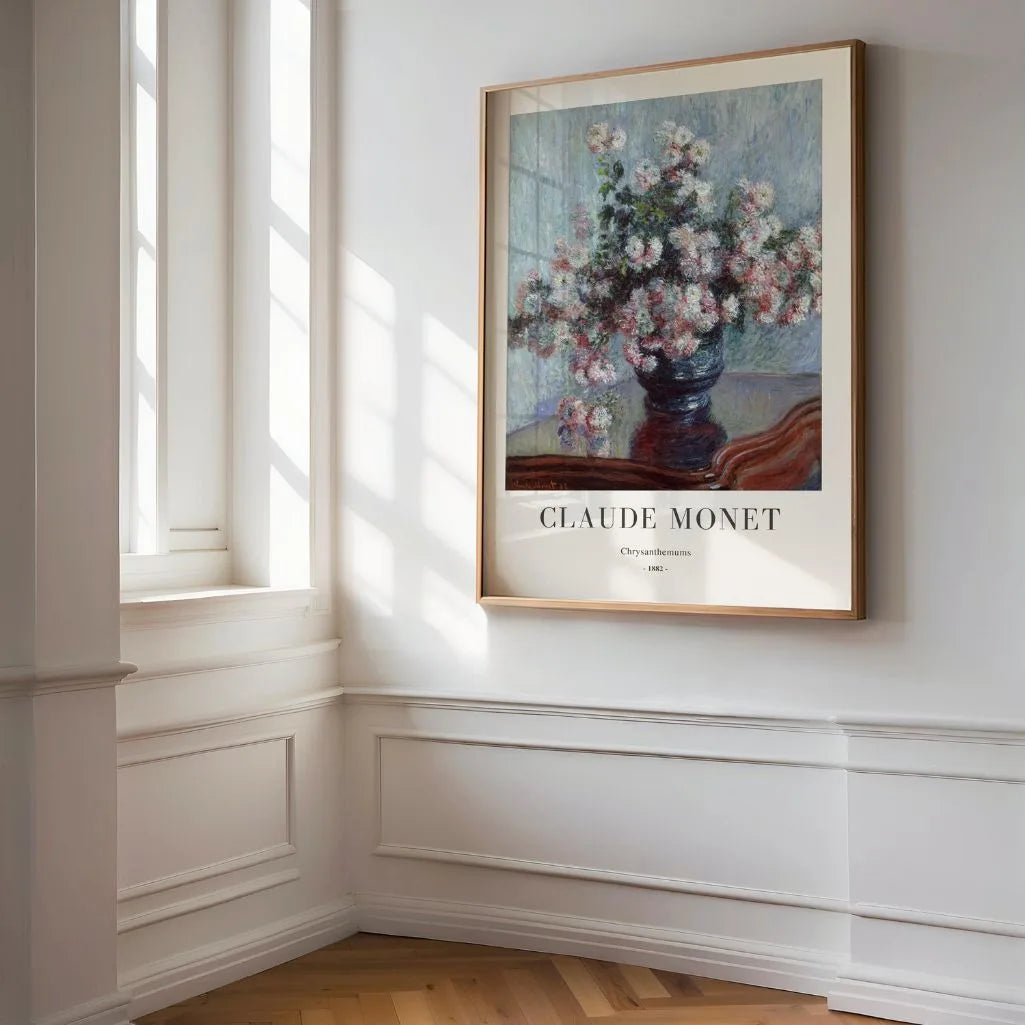 Claude Monet – Chrysanten Poster