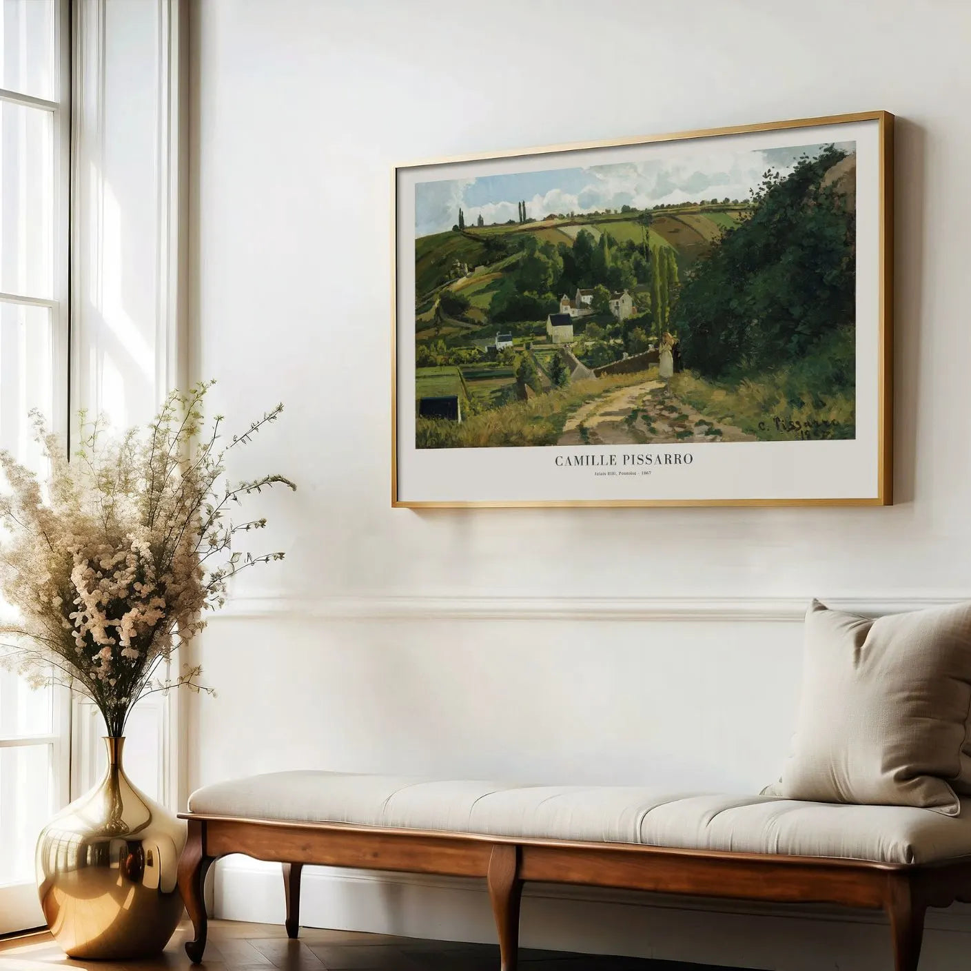 Camille Pissarro – Jalais-heuvel, Pontoise Poster
