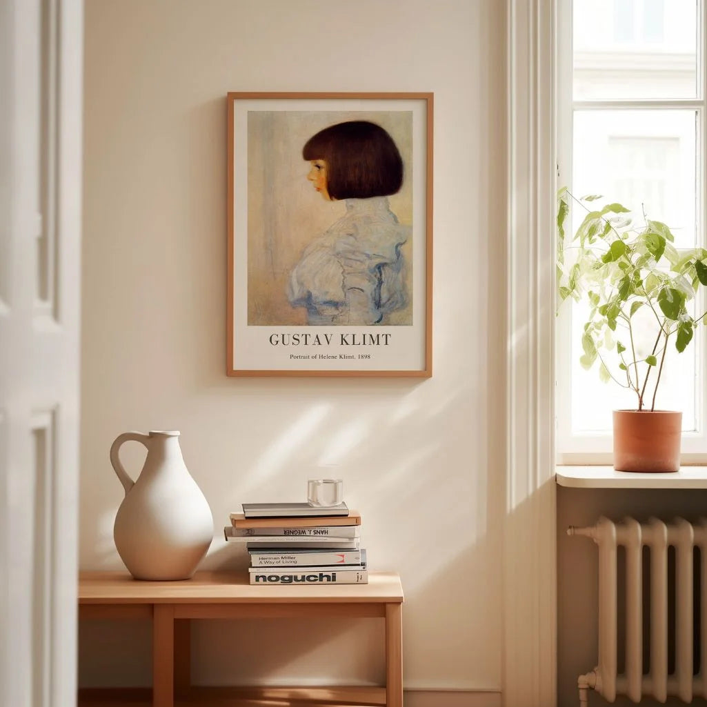Gustav Klimt – Portret van Helene Klimt Poster