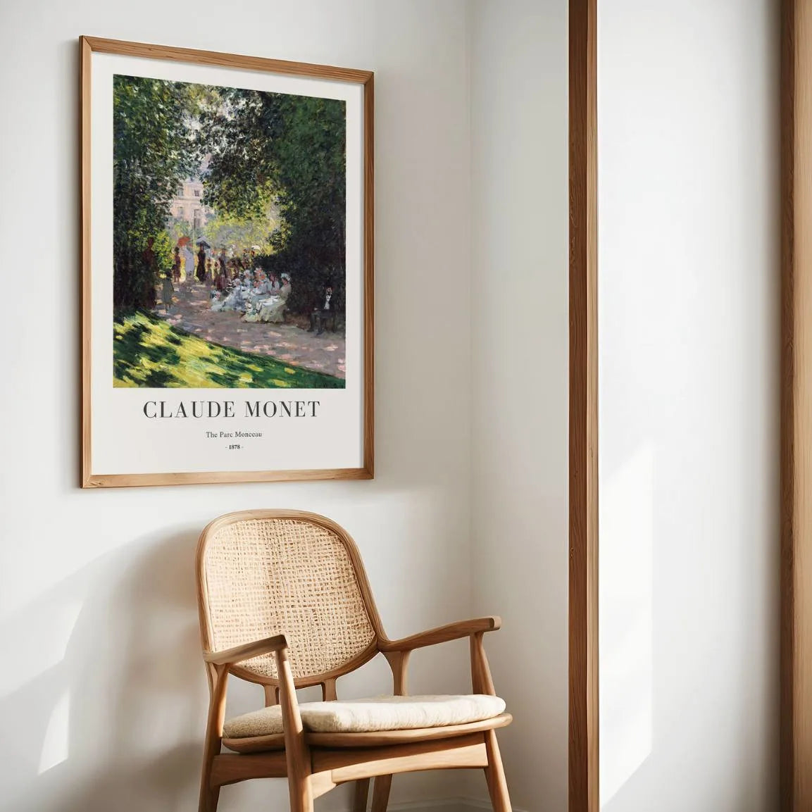 Monet Poster Parkwandeling