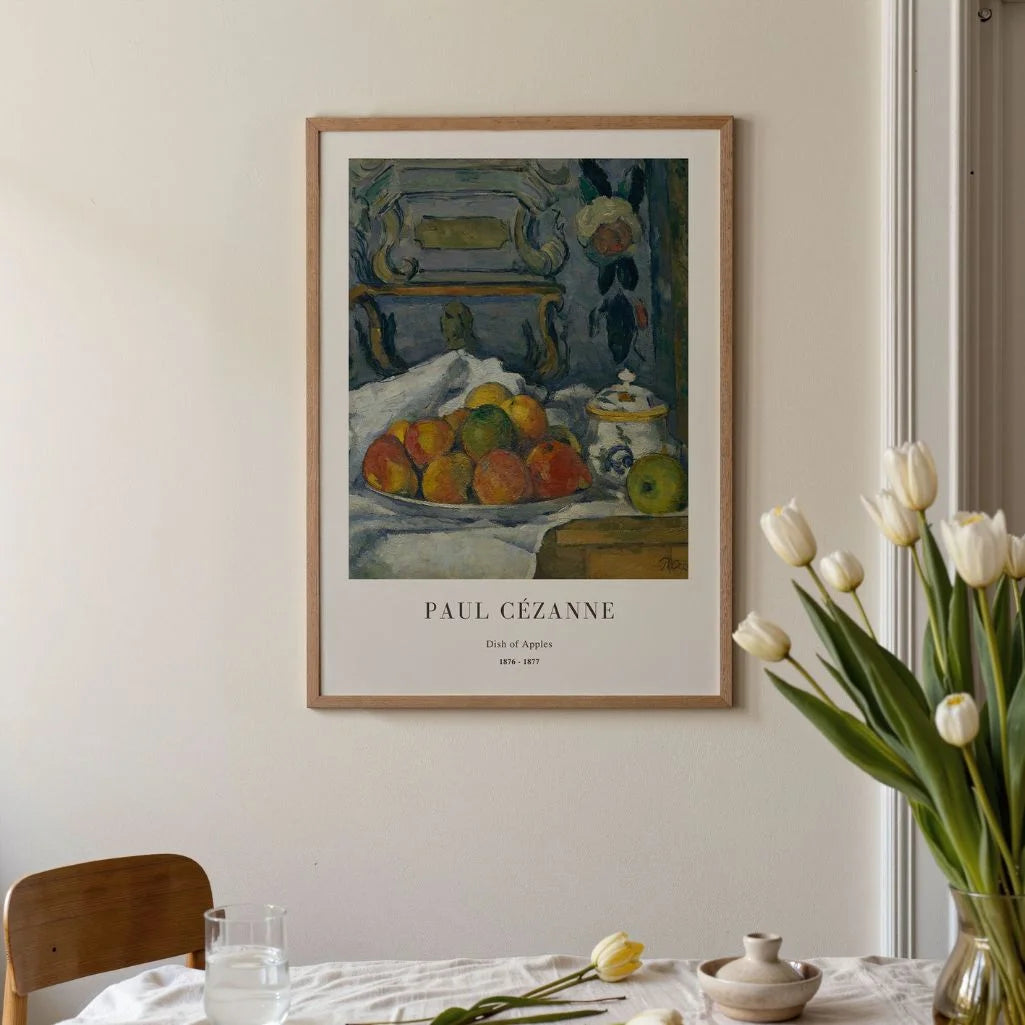 Paul Cézanne – Schaal met appels Poster