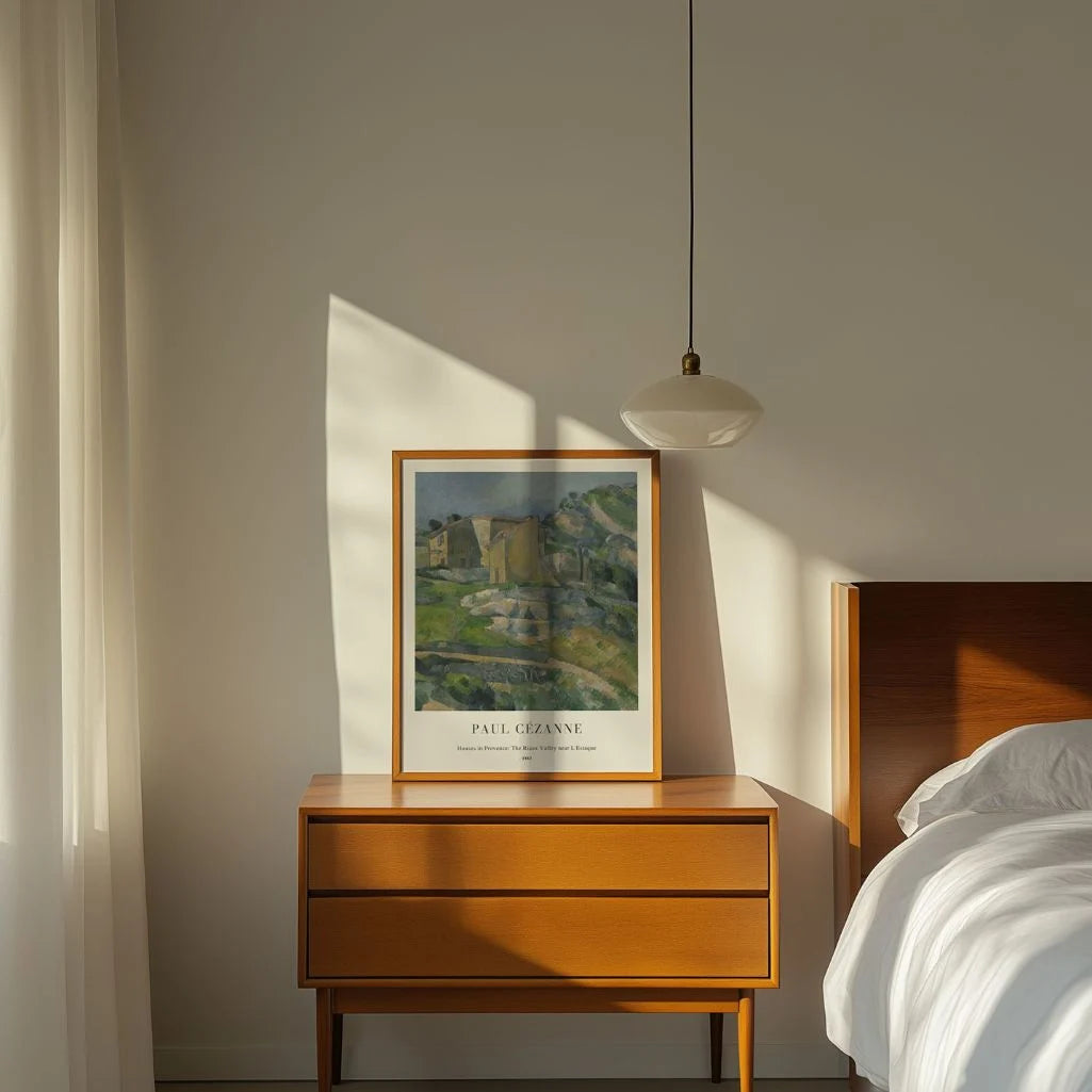 Paul Cézanne Houses in Provence Poster