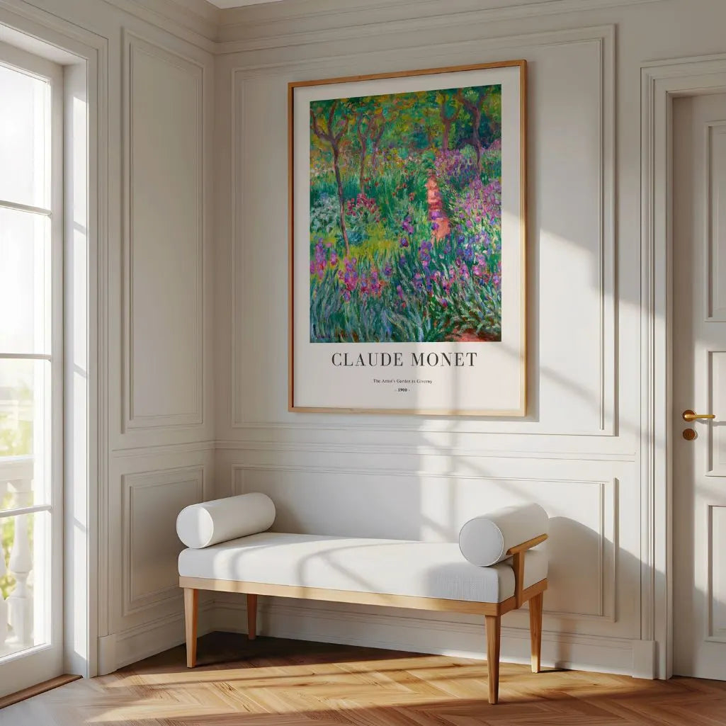 Claude Monet – De Tuin van de Kunstenaar in Giverny Poster