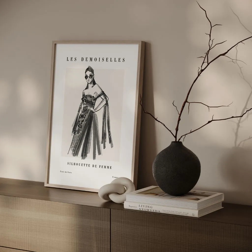 Poster – Parijse dame