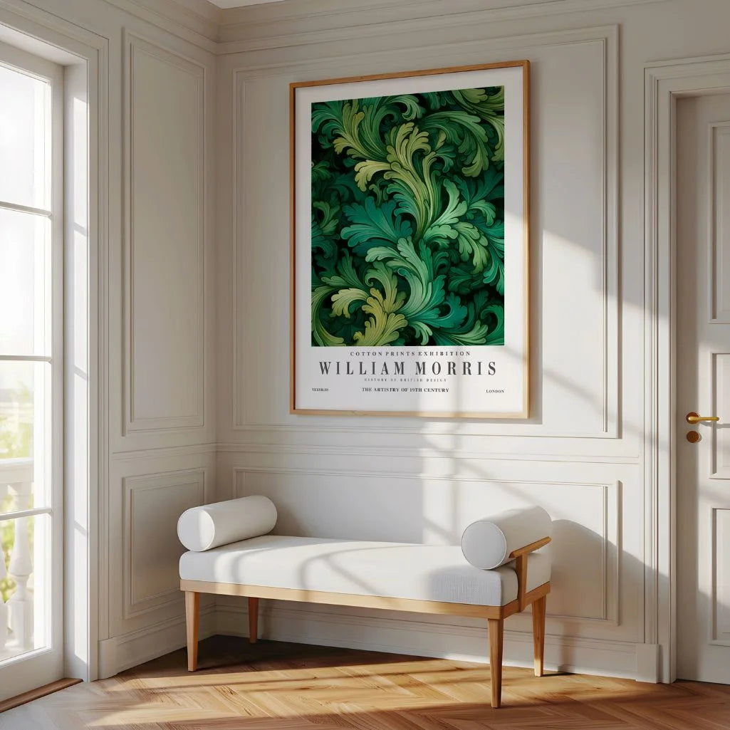 Poster – Groen Botanisch Ornament