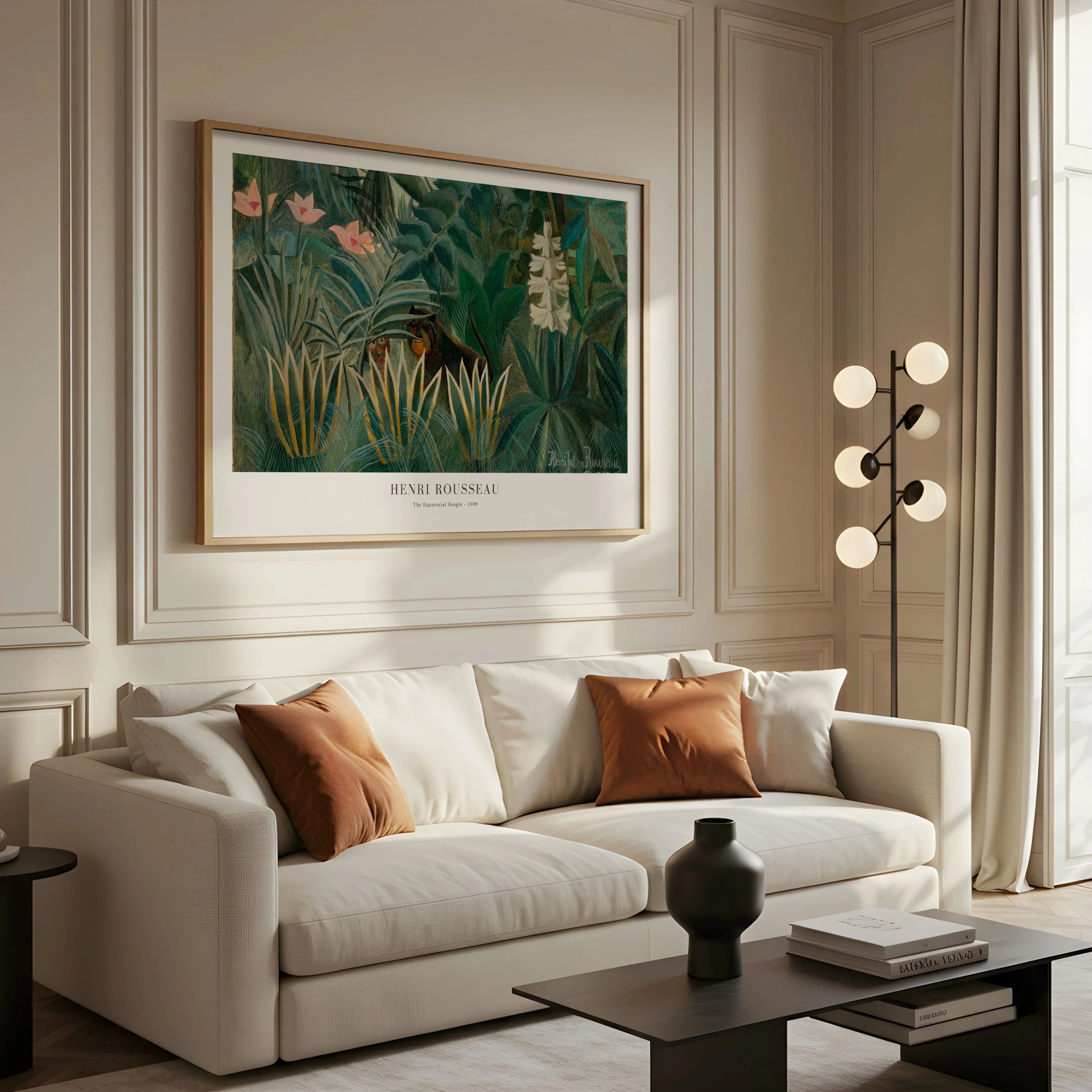 Henri Rousseau Equatorial Jungle Poster