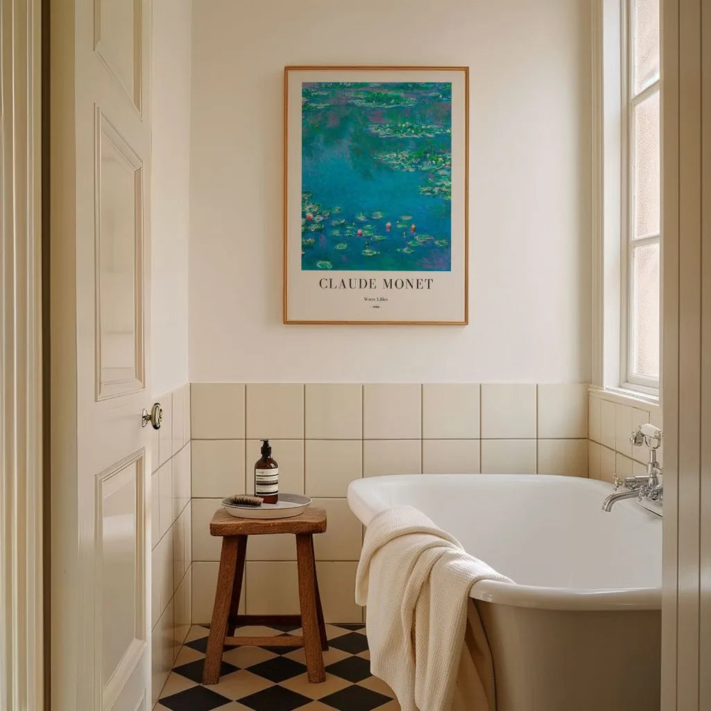 Claude Monet Poster – Waterlelies
