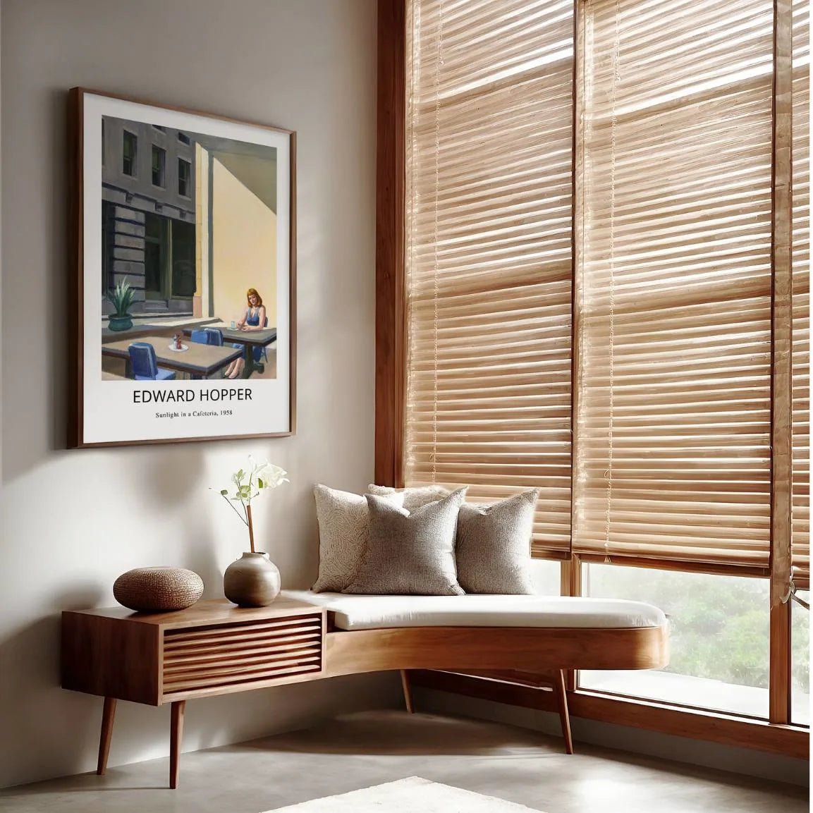 Edward Hopper Poster – Zonlicht in een cafetaria